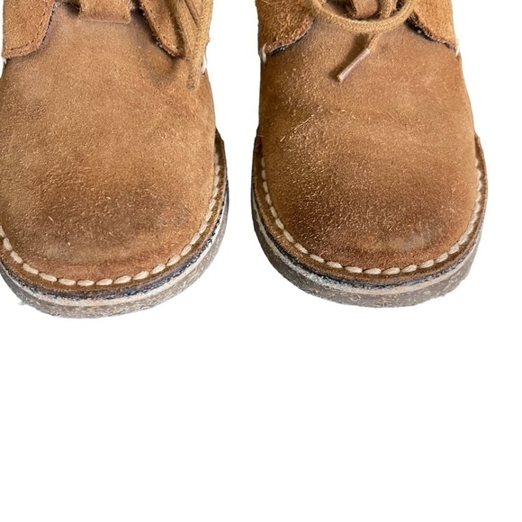 Euc Zara Baby Suede booties, tan colour, size 25 - Picture 7 of 10